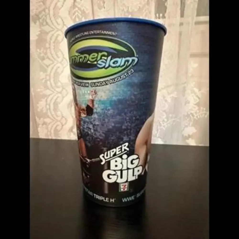 SummerSlam Superstar Collectible Cup - Quench Your Thirst with Wrestling